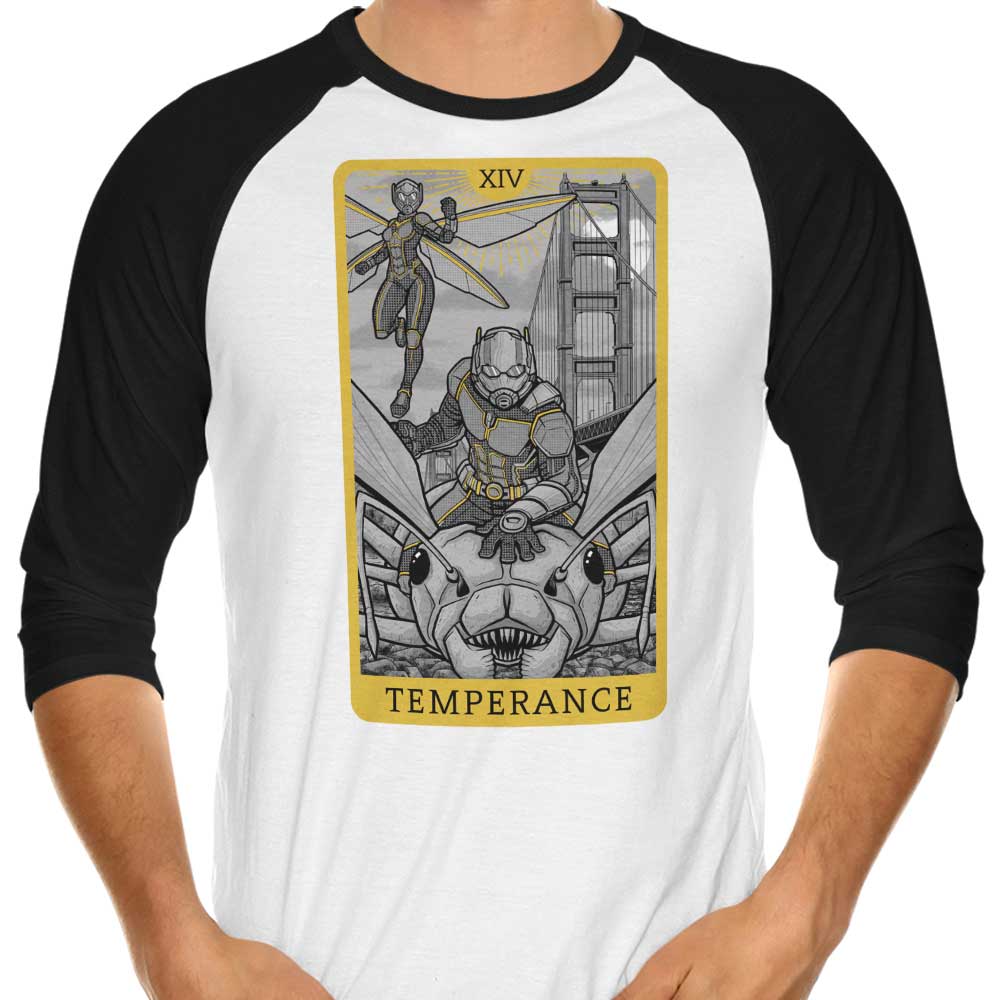 Tarot: Temperance 3/4 Sleeve Raglan - Adult & Kids T-Shirts, Sweatshirts & Hoodies apparel design preview 1