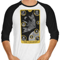 Tarot: The Chariot 3/4 Sleeve Raglan - Adult & Kids T-Shirts, Sweatshirts & Hoodies apparel design preview 1