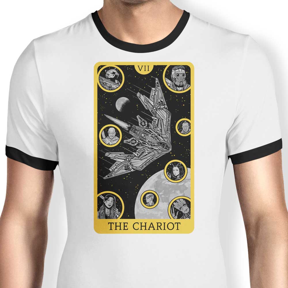 Tarot: The Chariot Ringer - Adult & Kids T-Shirts, Sweatshirts & Hoodies apparel design preview 1