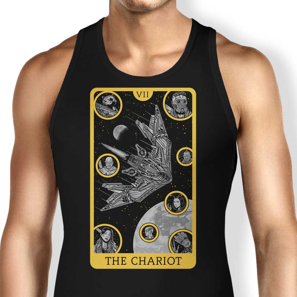 Tarot: The Chariot Tank Top - Adult & Kids T-Shirts, Sweatshirts & Hoodies apparel design preview 1
