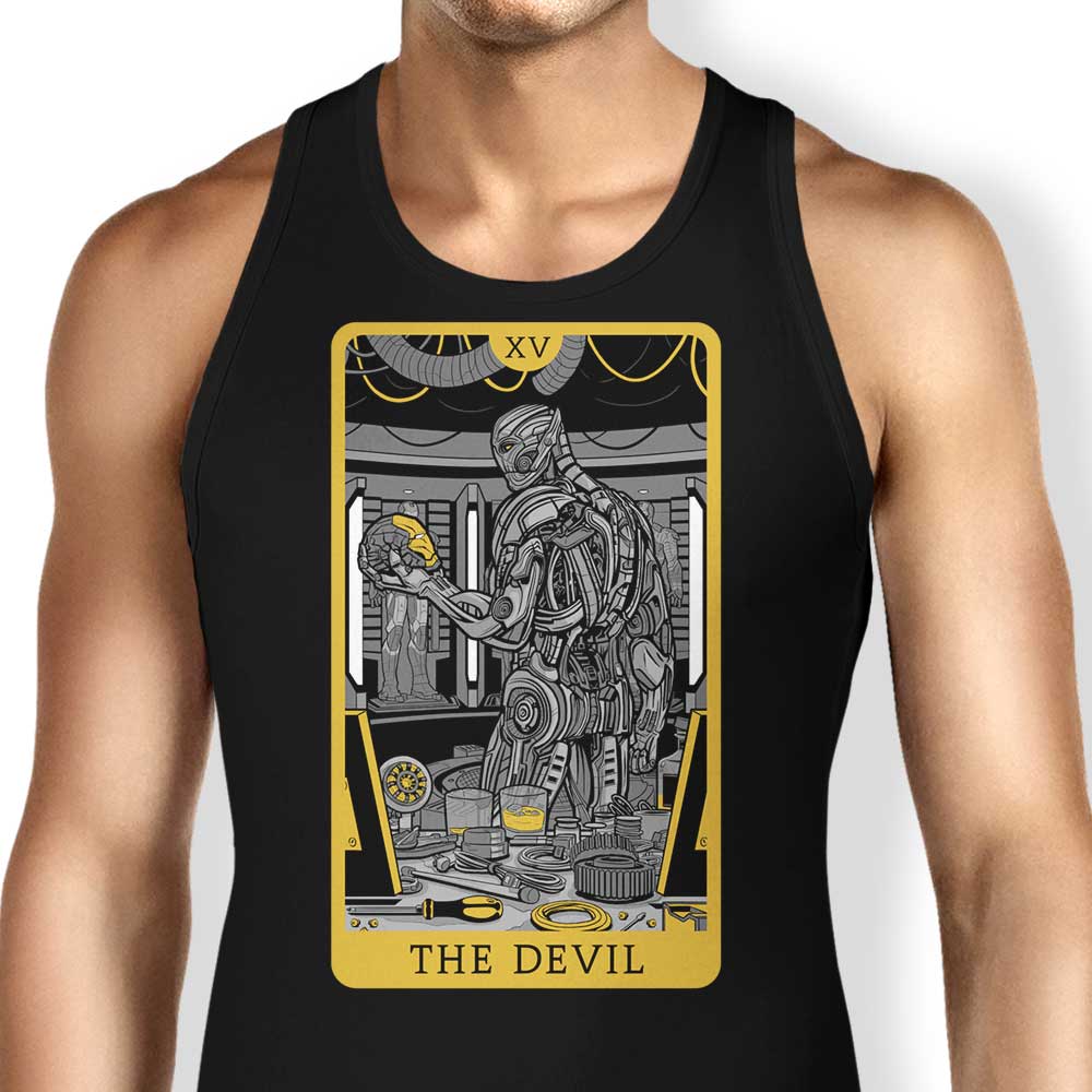 Tarot: The Devil Tank Top - Adult & Kids T-Shirts, Sweatshirts & Hoodies apparel design preview 1