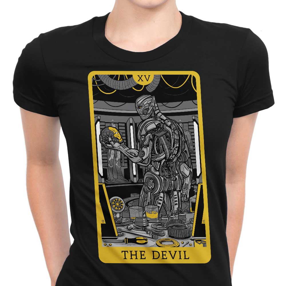 Tarot: The Devil Women's Apparel - Adult & Kids T-Shirts, Sweatshirts & Hoodies apparel design preview 1