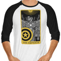 Tarot: The Emperor 3/4 Sleeve Raglan - Adult & Kids T-Shirts, Sweatshirts & Hoodies apparel design preview 1