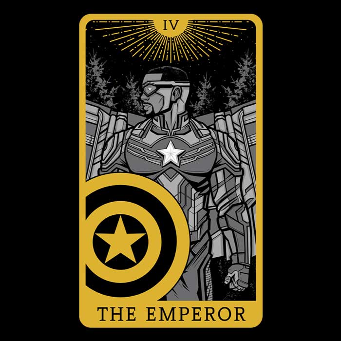 Tarot: The Emperor Youth Apparel - Adult & Kids T-Shirts, Sweatshirts & Hoodies apparel design preview 2