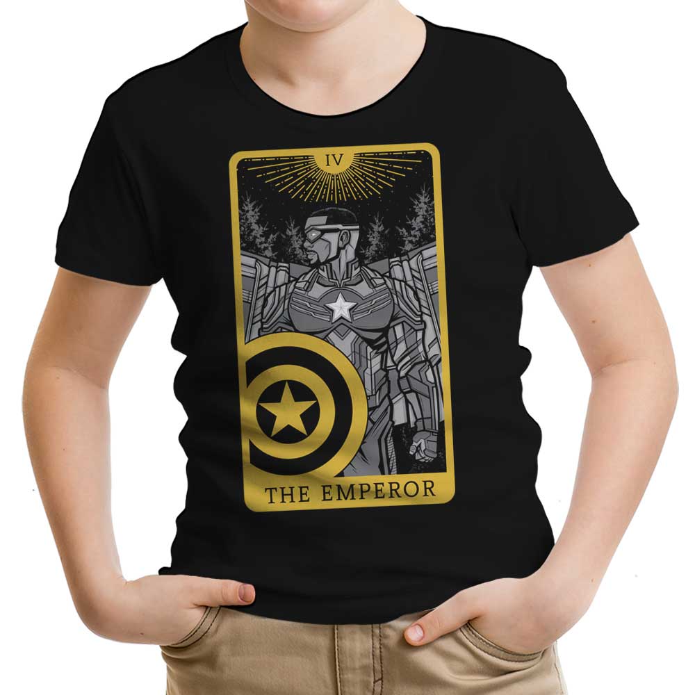 Tarot: The Emperor Youth Apparel - Adult & Kids T-Shirts, Sweatshirts & Hoodies apparel design preview 1