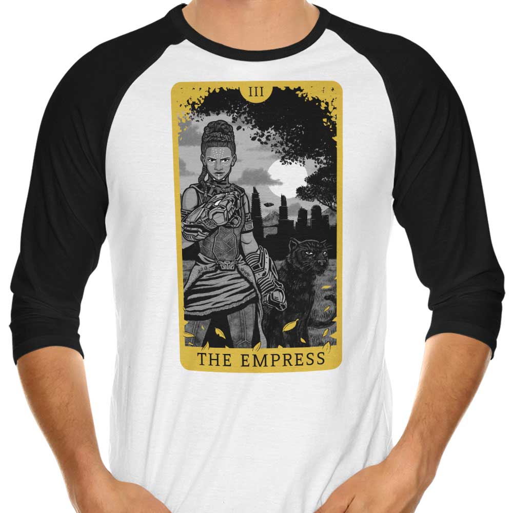 Tarot: The Empress 3/4 Sleeve Raglan - Adult & Kids T-Shirts, Sweatshirts & Hoodies apparel design preview 1