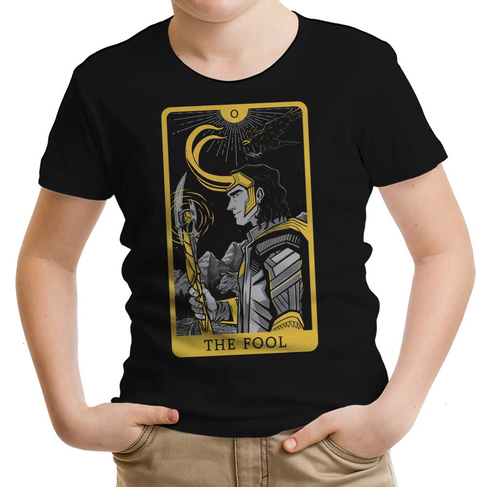 Tarot: The Fool Youth Apparel - Adult & Kids T-Shirts, Sweatshirts & Hoodies apparel design preview 1
