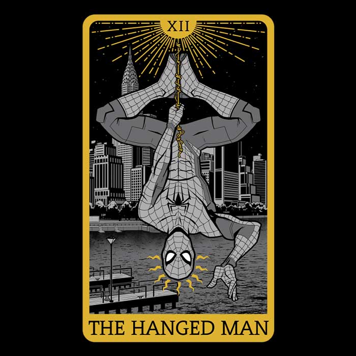 Tarot: The Hanged Man Men's Apparel - Adult & Kids T-Shirts, Sweatshirts & Hoodies apparel design preview 2