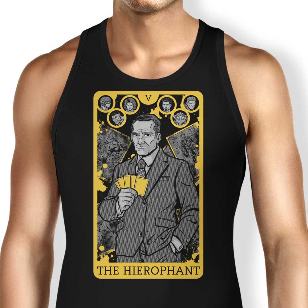 Tarot: The Hierophant Tank Top - Adult & Kids T-Shirts, Sweatshirts & Hoodies apparel design preview 1