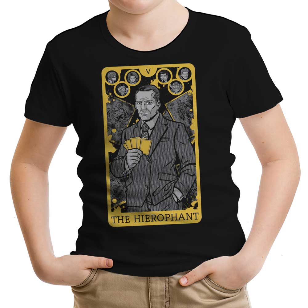 Tarot: The Hierophant Youth Apparel - Adult & Kids T-Shirts, Sweatshirts & Hoodies apparel design preview 1