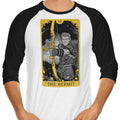 Tarot: The Hermit 3/4 Sleeve Raglan - Adult & Kids T-Shirts, Sweatshirts & Hoodies apparel design preview 1