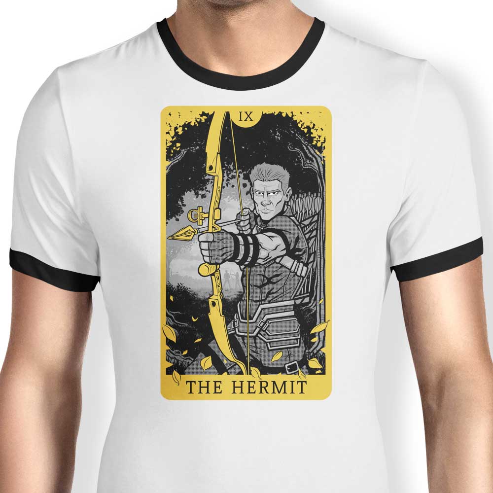 Tarot: The Hermit Ringer - Adult & Kids T-Shirts, Sweatshirts & Hoodies apparel design preview 1