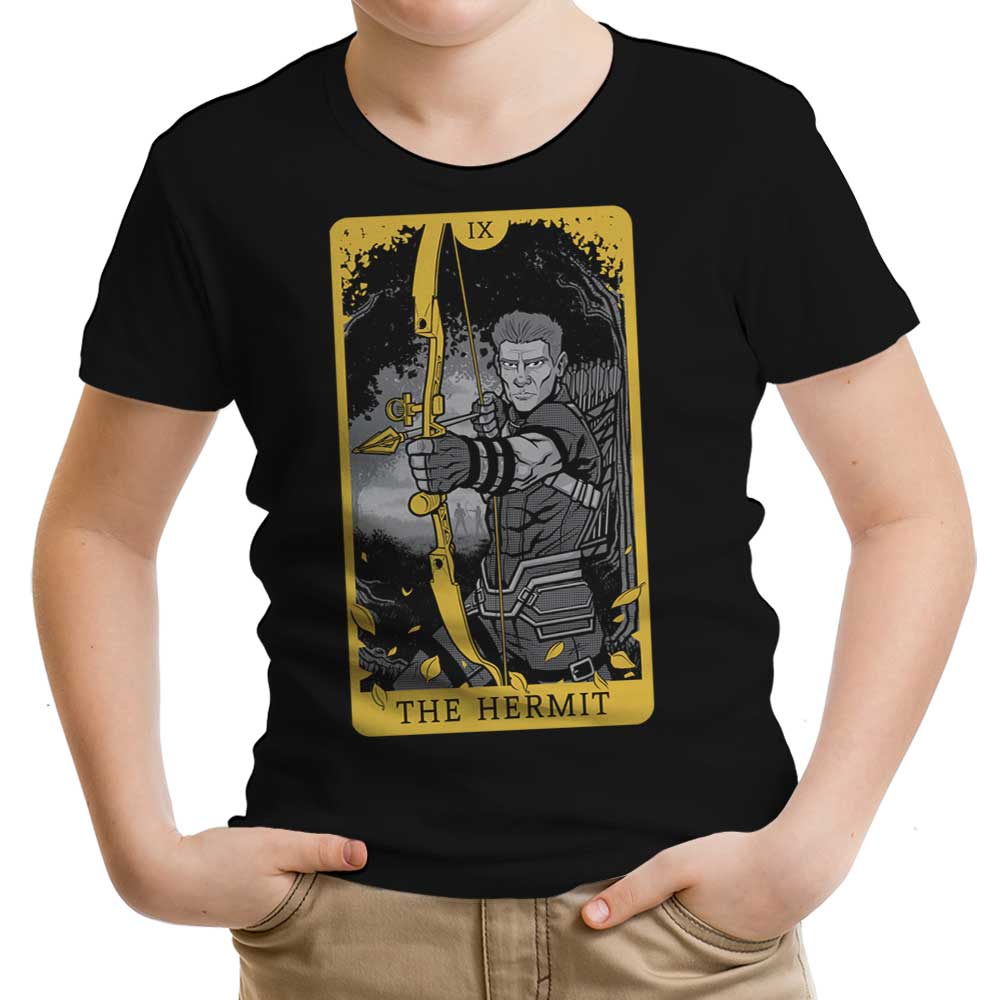 Tarot: The Hermit Youth Apparel - Adult & Kids T-Shirts, Sweatshirts & Hoodies apparel design preview 1