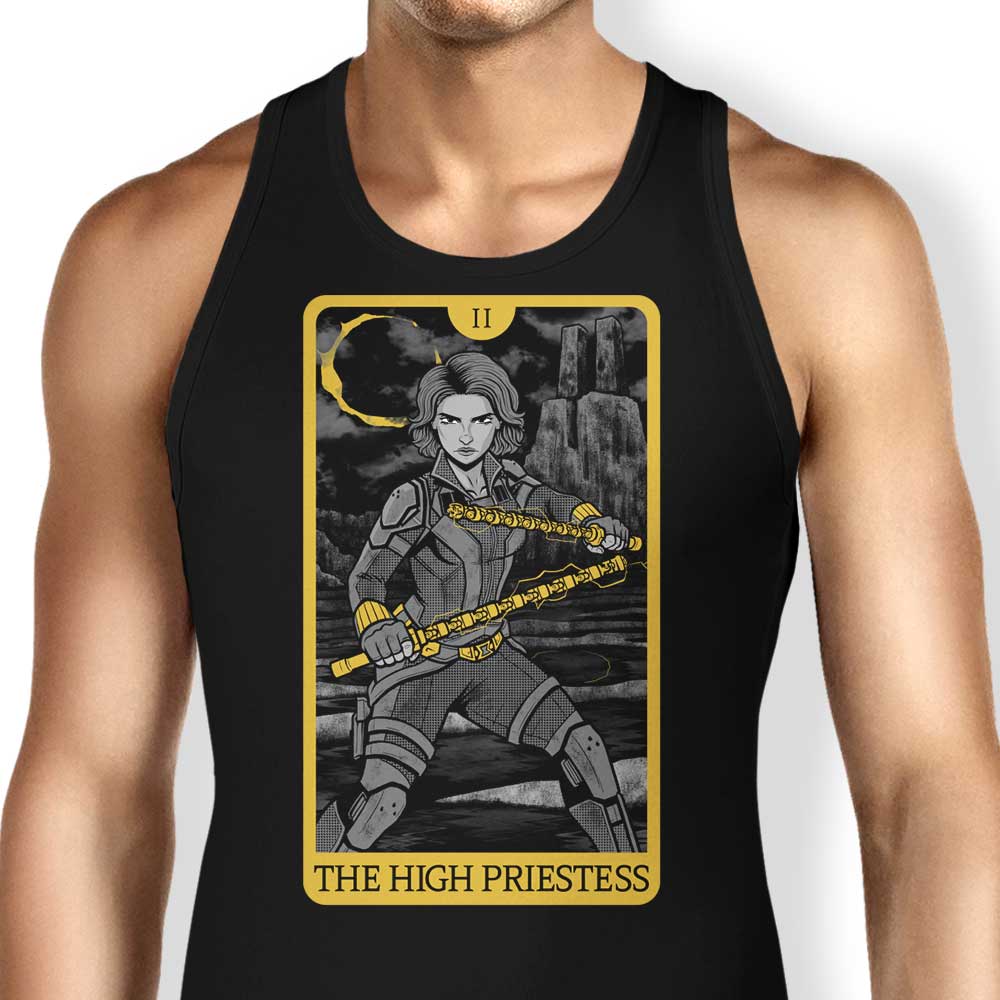 Tarot: The High Priestess Tank Top - Adult & Kids T-Shirts, Sweatshirts & Hoodies apparel design preview 1