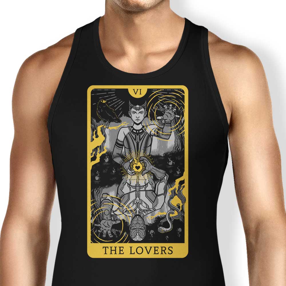 Tarot: The Lovers Tank Top - Adult & Kids T-Shirts, Sweatshirts & Hoodies apparel design preview 1