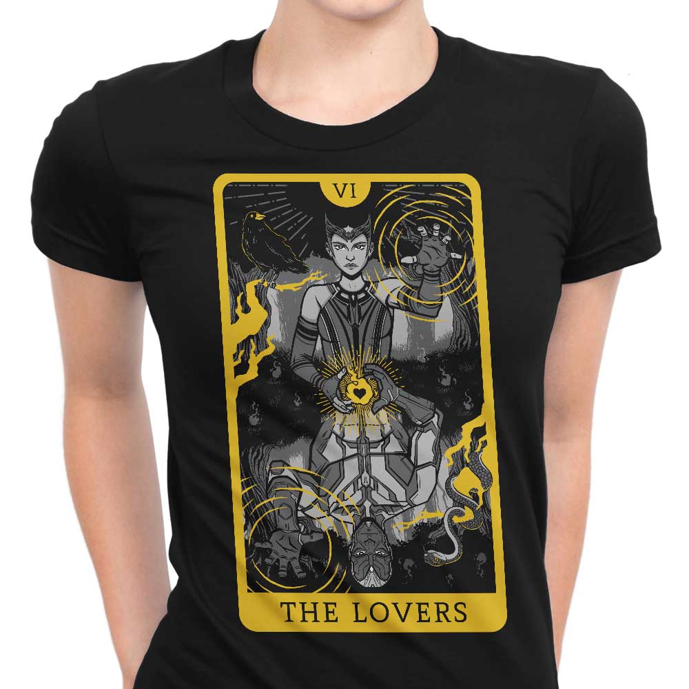 Tarot: The Lovers Women's Apparel - Adult & Kids T-Shirts, Sweatshirts & Hoodies apparel design preview 1