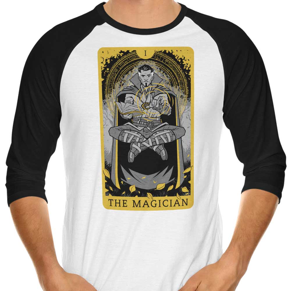Tarot: The Magician 3/4 Sleeve Raglan - Adult & Kids T-Shirts, Sweatshirts & Hoodies apparel design preview 1
