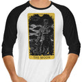 Tarot: The Moon 3/4 Sleeve Raglan - Adult & Kids T-Shirts, Sweatshirts & Hoodies apparel design preview 1