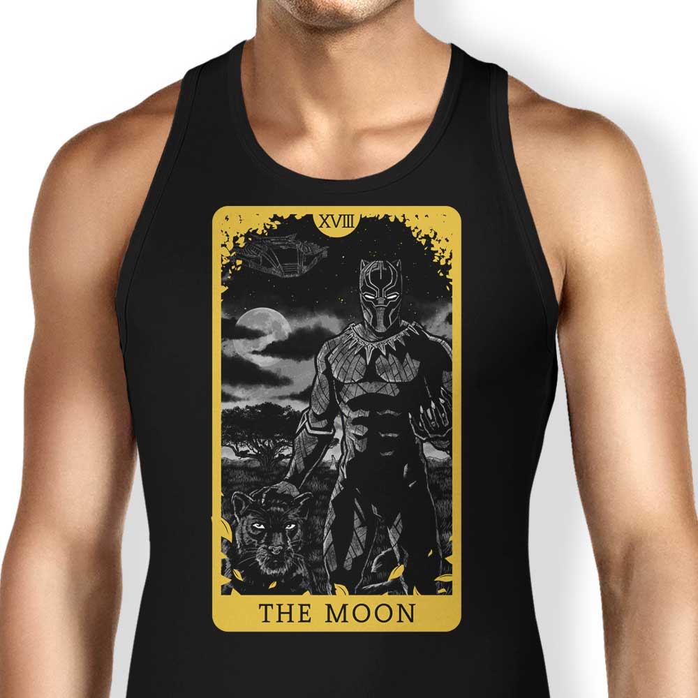 Tarot: The Moon Tank Top - Adult & Kids T-Shirts, Sweatshirts & Hoodies apparel design preview 1