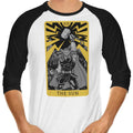 Tarot: The Sun 3/4 Sleeve Raglan - Adult & Kids T-Shirts, Sweatshirts & Hoodies apparel design preview 1