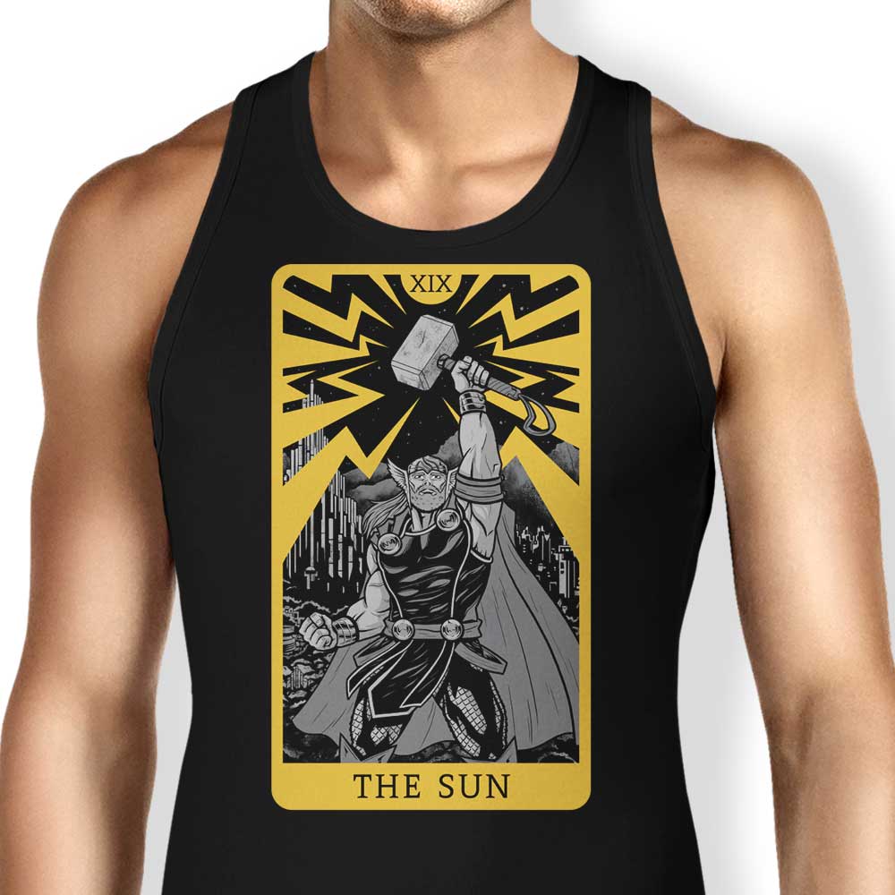 Tarot: The Sun Tank Top - Adult & Kids T-Shirts, Sweatshirts & Hoodies apparel design preview 1