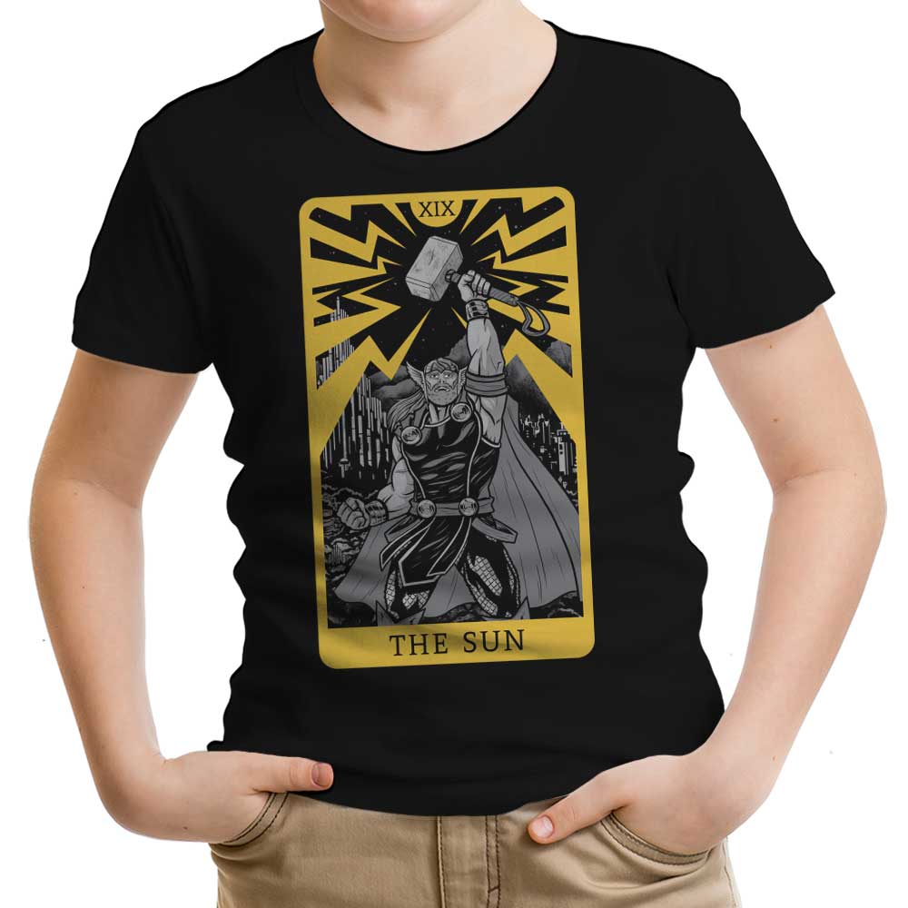 Tarot: The Sun Youth Apparel - Adult & Kids T-Shirts, Sweatshirts & Hoodies apparel design preview 1