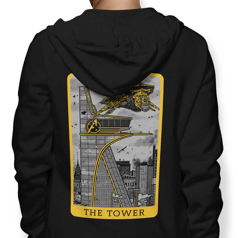 Tarot: The Tower - Adult & Kids T-Shirts, Sweatshirts & Hoodies apparel design preview 1