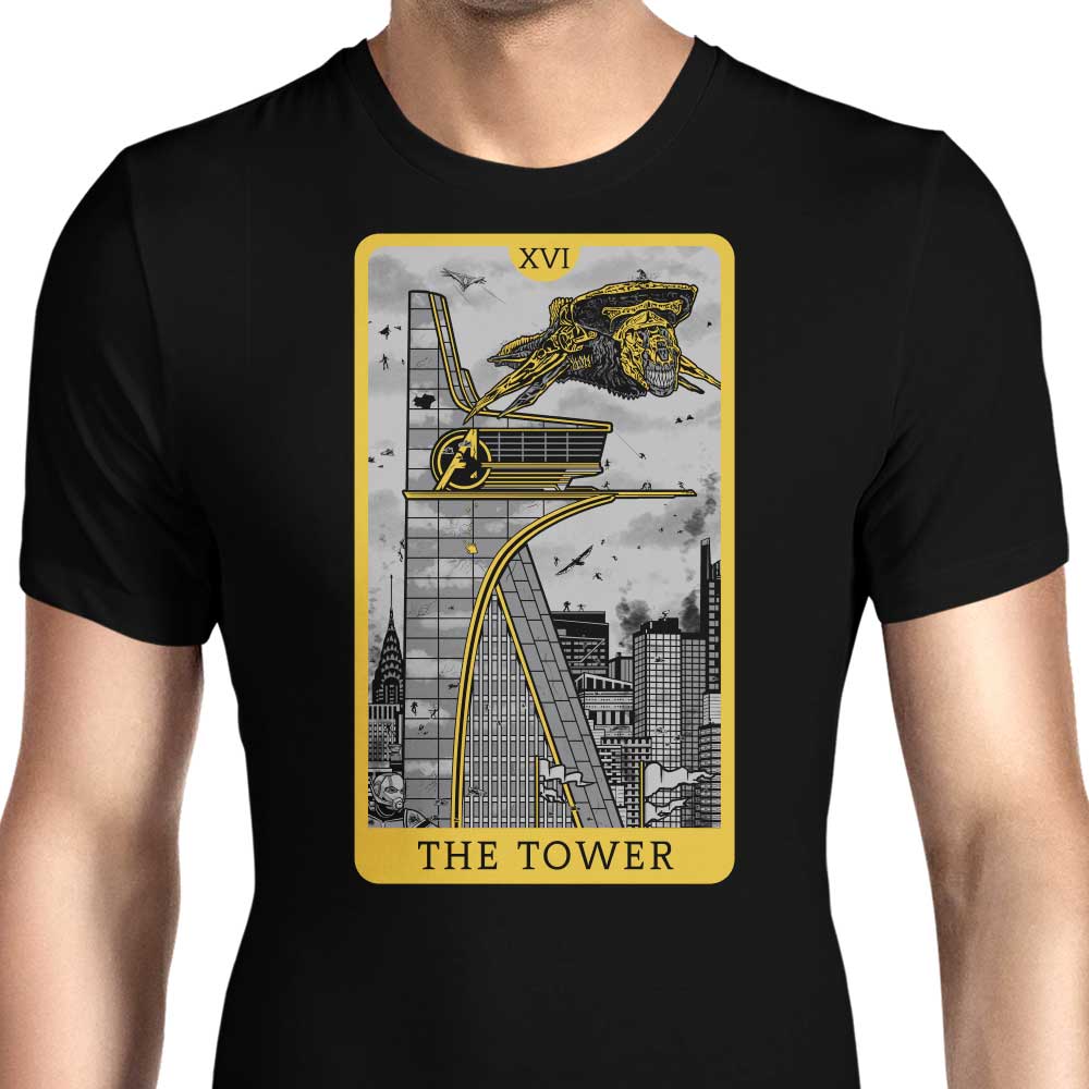 Tarot: The Tower Men's Apparel - Adult & Kids T-Shirts, Sweatshirts & Hoodies apparel design preview 1