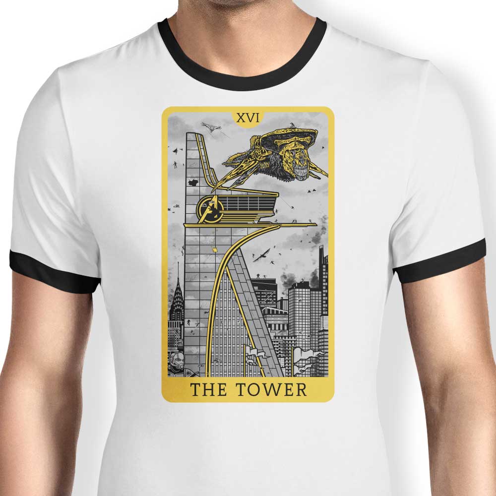 Tarot: The Tower Ringer - Adult & Kids T-Shirts, Sweatshirts & Hoodies apparel design preview 1