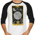 Tarot: The World 3/4 Sleeve Raglan - Adult & Kids T-Shirts, Sweatshirts & Hoodies apparel design preview 1