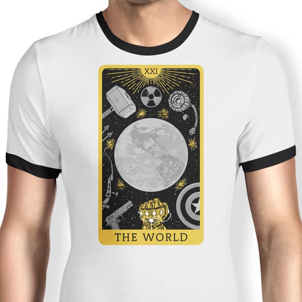 Tarot: The World Ringer - Adult & Kids T-Shirts, Sweatshirts & Hoodies apparel design preview 1