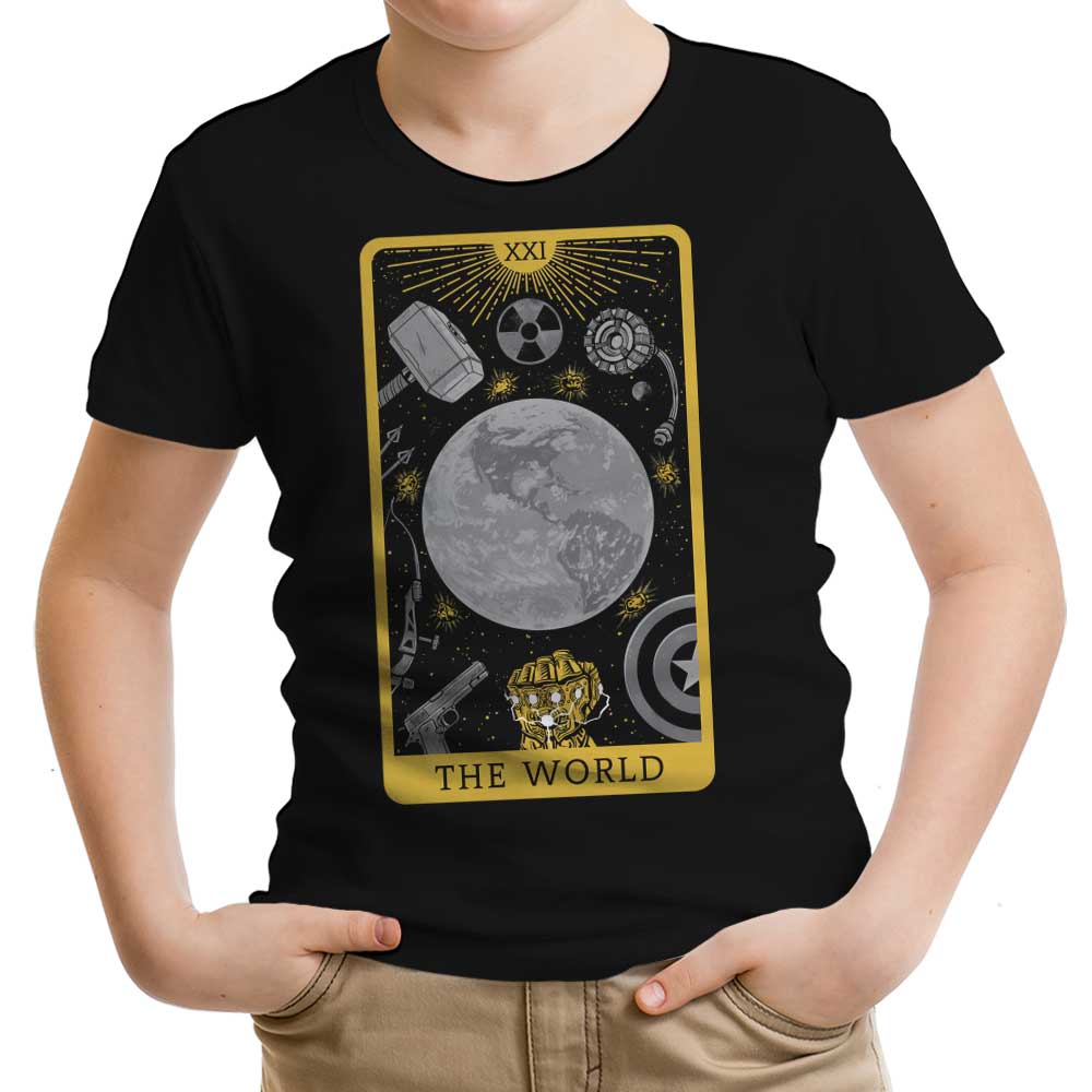 Tarot: The World Youth Apparel - Adult & Kids T-Shirts, Sweatshirts & Hoodies apparel design preview 1