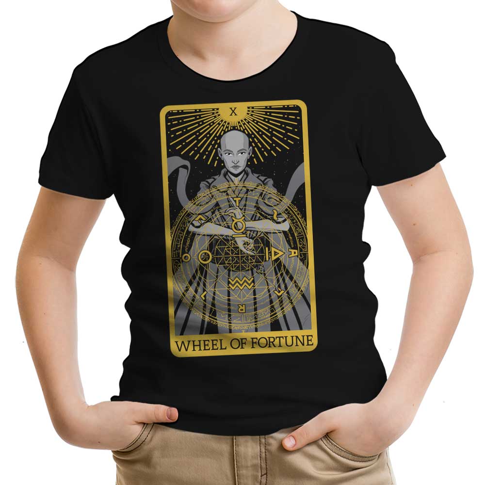 Tarot: Wheel of Fortune Youth Apparel - Adult & Kids T-Shirts, Sweatshirts & Hoodies apparel design preview 1