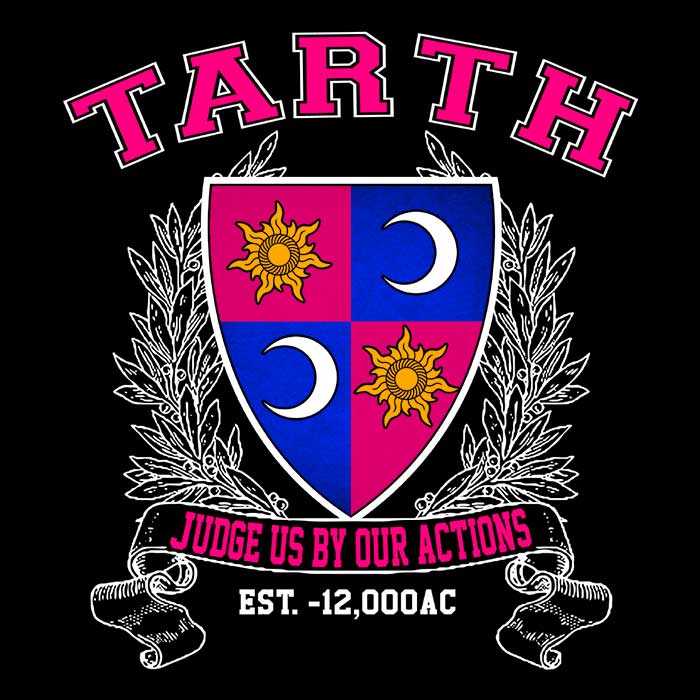 Tarth University Men's Apparel - Adult & Kids T-Shirts, Sweatshirts & Hoodies apparel design preview 2