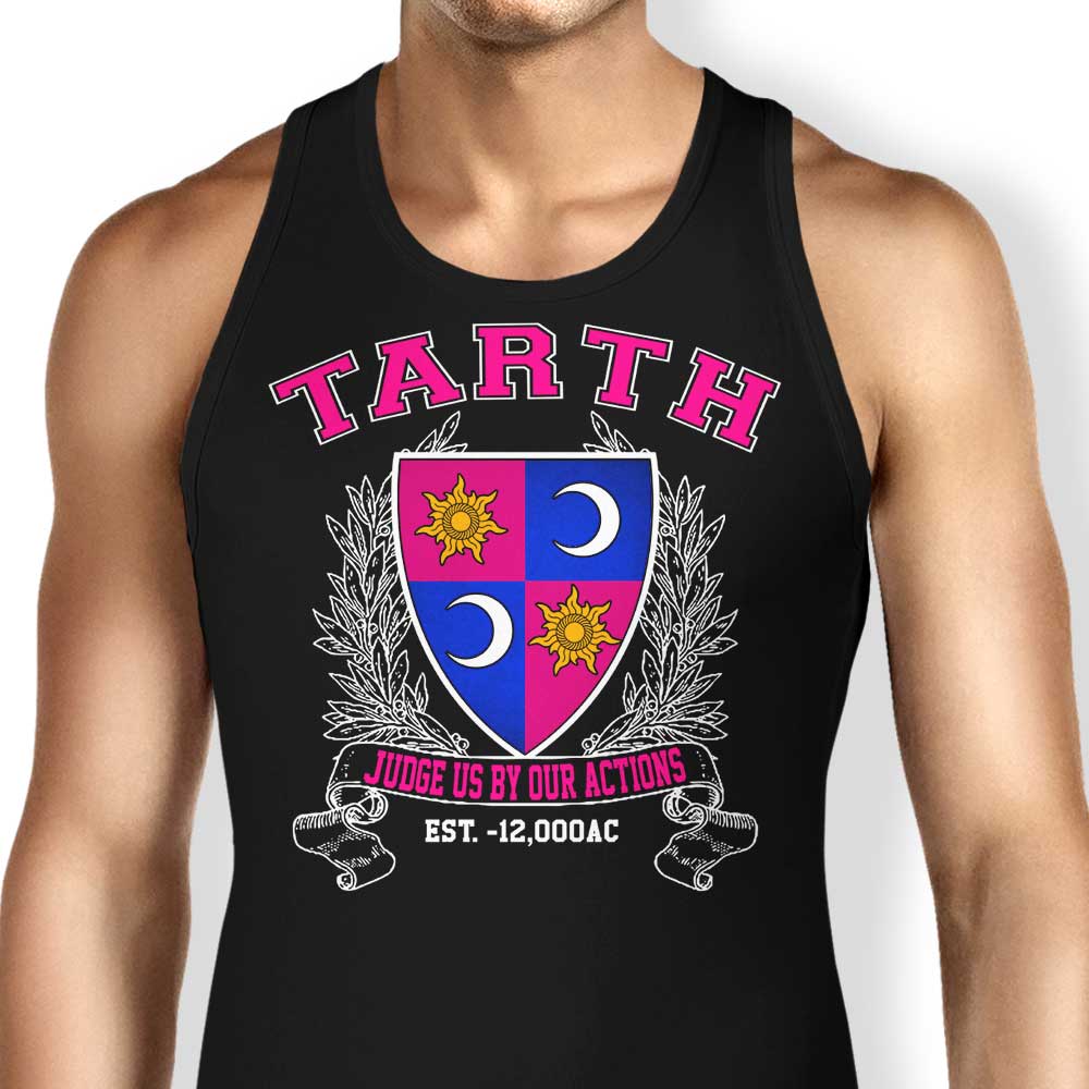 Tarth University Tank Top - Adult & Kids T-Shirts, Sweatshirts & Hoodies apparel design preview 1