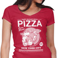 Tasty Mutant Ninja Pizza Women's V-Neck - Adult & Kids T-Shirts, Sweatshirts & Hoodies apparel design preview 1