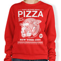 Tasty Mutant Ninja Pizza - Adult & Kids T-Shirts, Sweatshirts & Hoodies apparel design preview 1