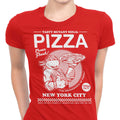 Tasty Mutant Ninja Pizza Women's Apparel - Adult & Kids T-Shirts, Sweatshirts & Hoodies apparel design preview 1