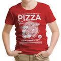 Tasty Mutant Ninja Pizza Youth Apparel - Adult & Kids T-Shirts, Sweatshirts & Hoodies apparel design preview 1