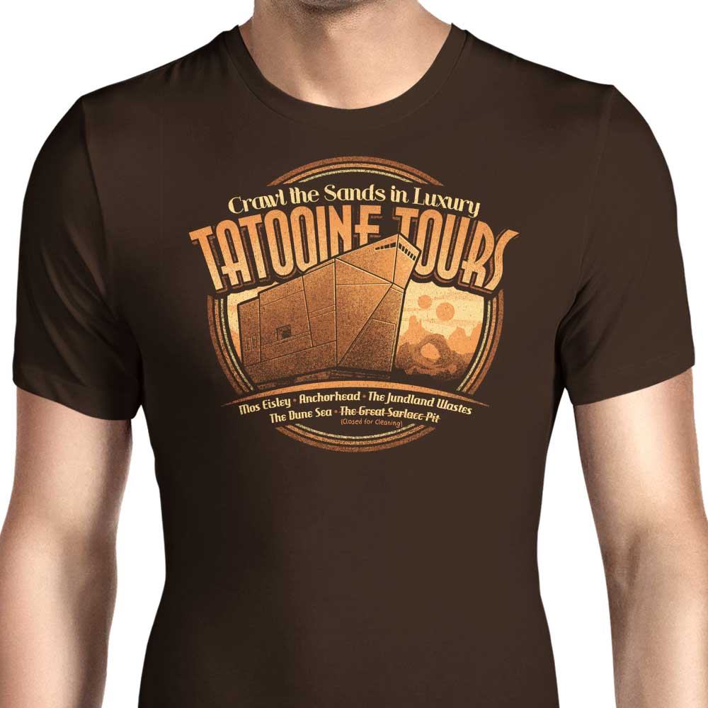 Tatooine Tours Men's Apparel - Adult & Kids T-Shirts, Sweatshirts & Hoodies apparel design preview 1