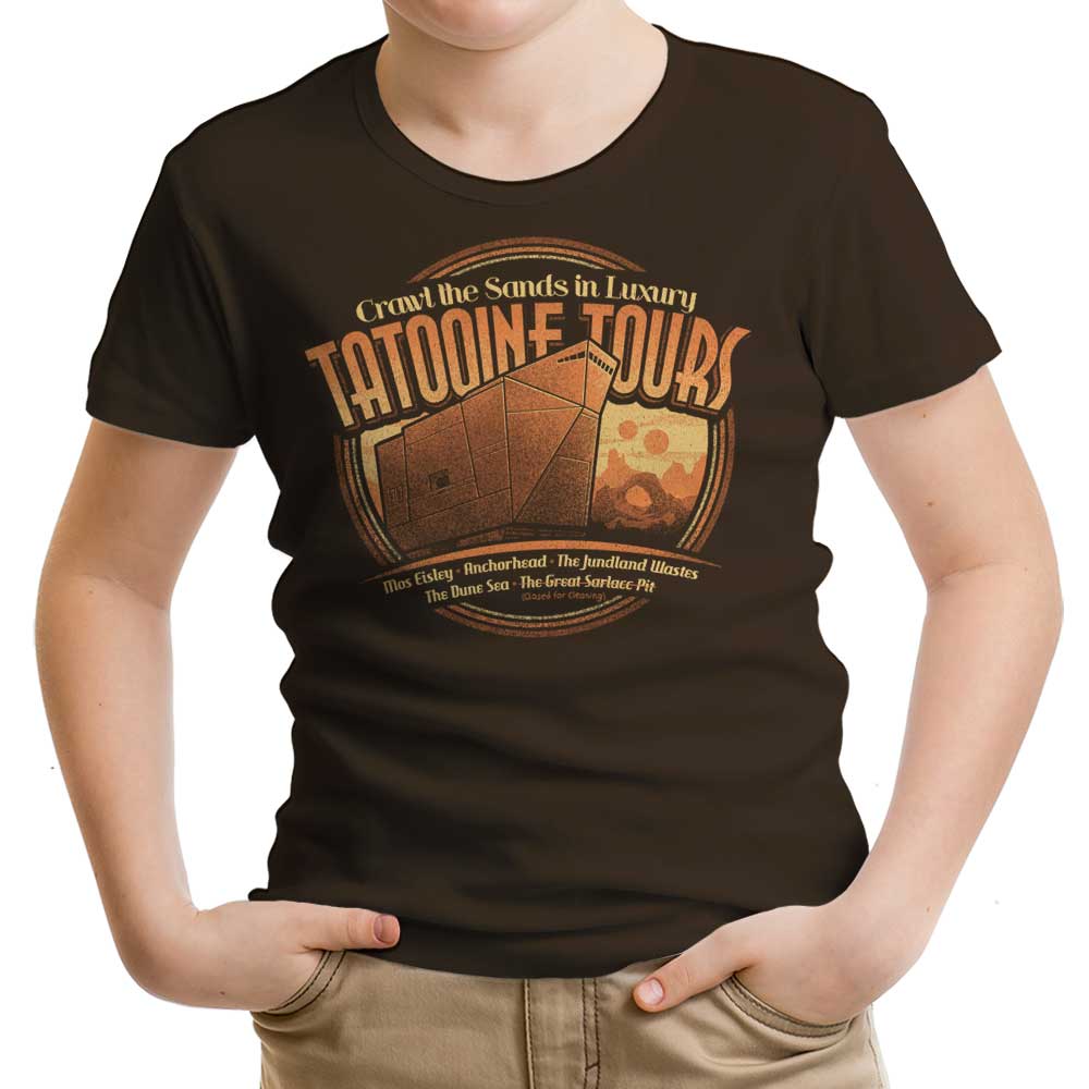 Tatooine Tours Youth Apparel - Adult & Kids T-Shirts, Sweatshirts & Hoodies apparel design preview 1