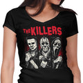 Tattooed Killers Women's V-Neck - Adult & Kids T-Shirts, Sweatshirts & Hoodies apparel design preview 1