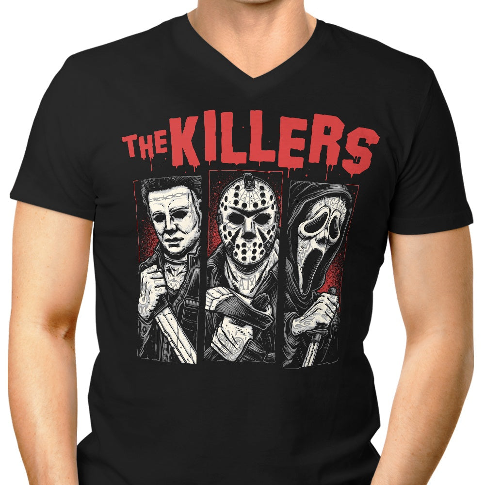 Tattooed Killers Men's V-Neck - Adult & Kids T-Shirts, Sweatshirts & Hoodies apparel design preview 1