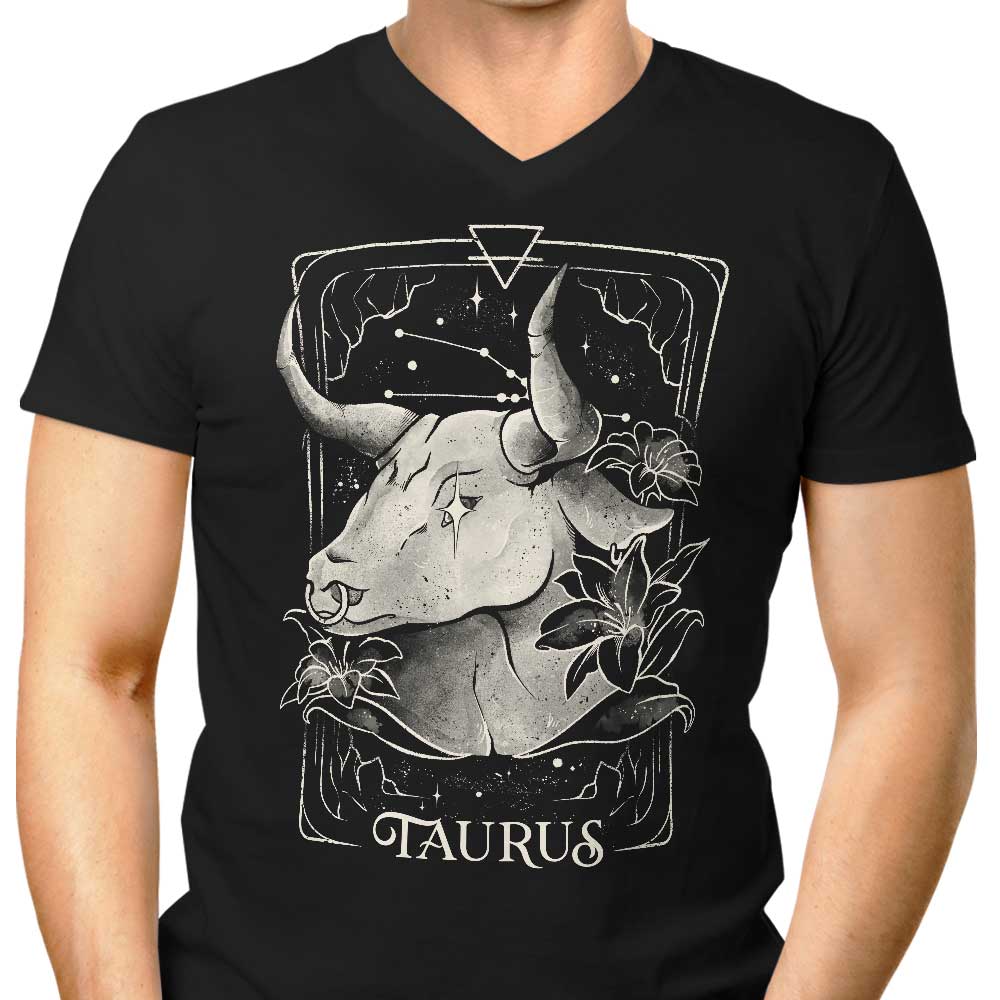 Taurus (Edu.Ely) Men's V-Neck - Adult & Kids T-Shirts, Sweatshirts & Hoodies apparel design preview 1