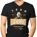 Team Chainsaw Men's V-Neck - Adult & Kids T-Shirts, Sweatshirts & Hoodies apparel design preview 1