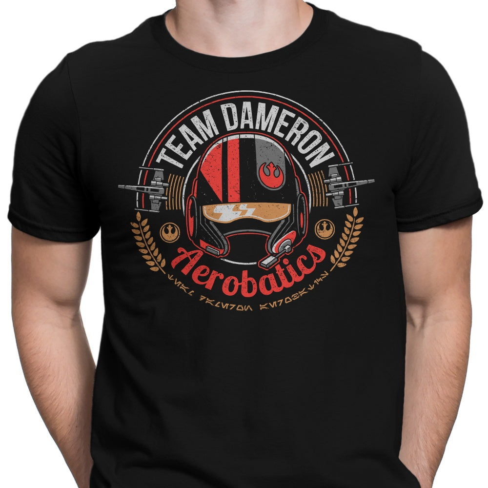 Team Dameron Men's Apparel - Adult & Kids T-Shirts, Sweatshirts & Hoodies apparel design preview 2