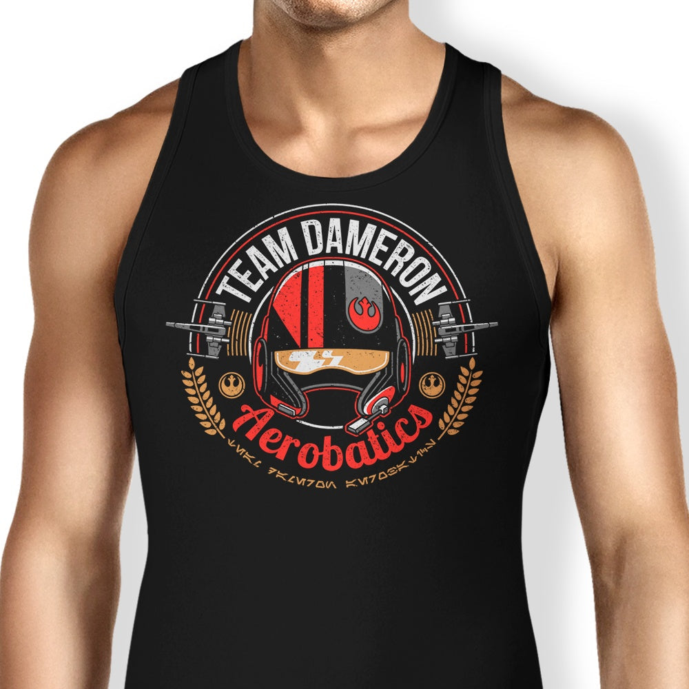 Team Dameron Tank Top - Adult & Kids T-Shirts, Sweatshirts & Hoodies apparel design preview 1