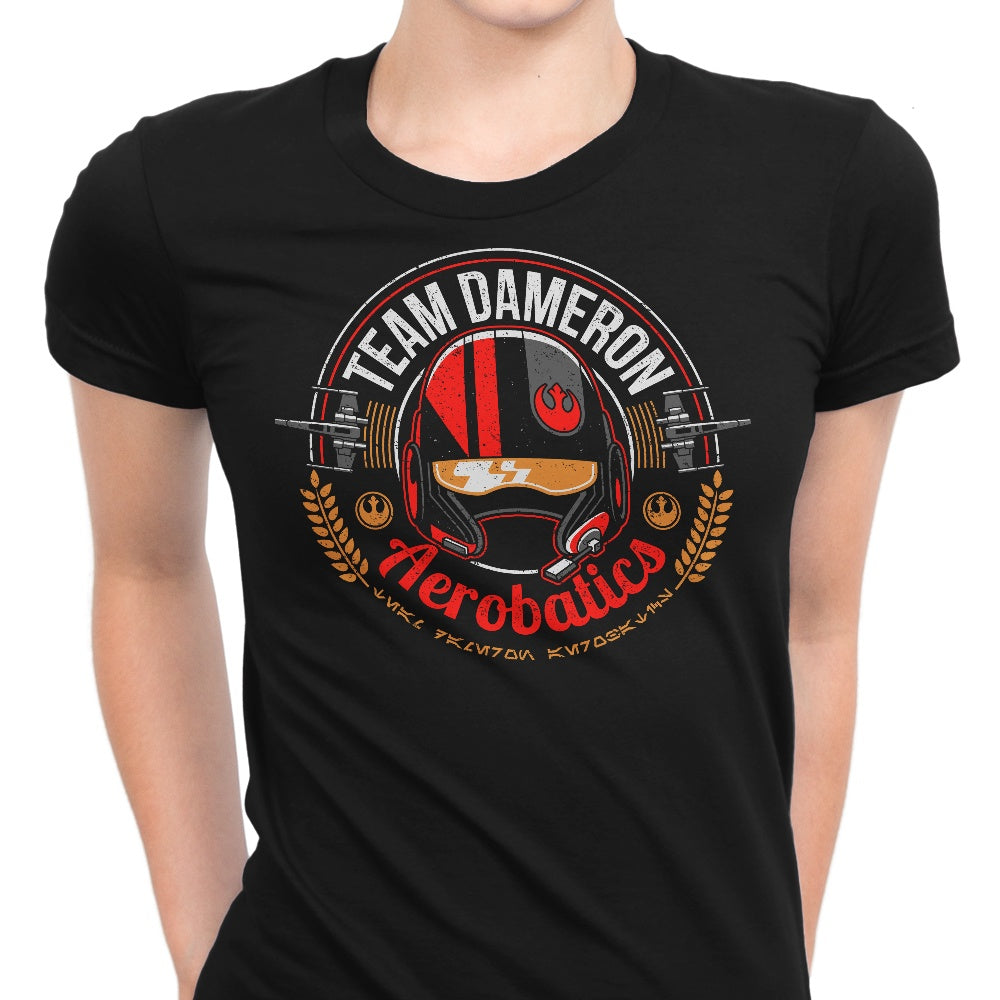 Team Dameron Women's Apparel - Adult & Kids T-Shirts, Sweatshirts & Hoodies apparel design preview 1