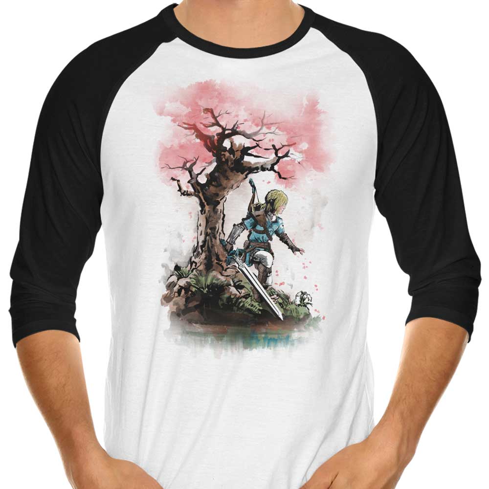 Tears Under the Tree 3/4 Sleeve Raglan - Adult & Kids T-Shirts, Sweatshirts & Hoodies apparel design preview 1