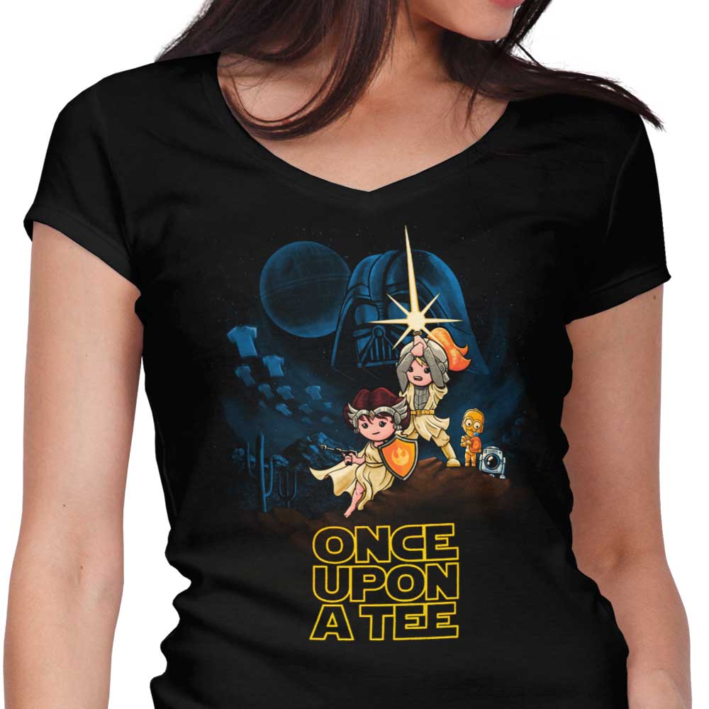 Wars Women's V-Neck - Adult & Kids T-Shirts, Sweatshirts & Hoodies apparel design preview 1